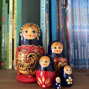 Série Poupées Russes Matriochkas Signée Vintage
