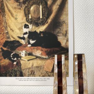 Duo Sel Poivre Vintage en Nacre