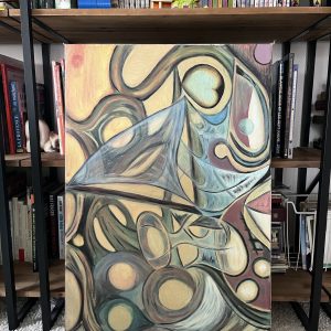 Toile Œuvre Abstraite