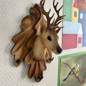 Porte Clés Tête de Cerf vintage