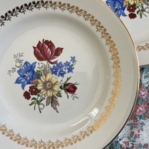 Service Assiettes Plates Sarreguemines