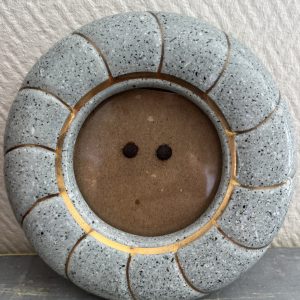 Cadre Rond Ancien en Céramique