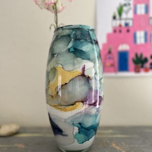 Vase en Verre Art Italien Franco
