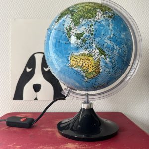 Globe Terrestre Lumineux Vintage