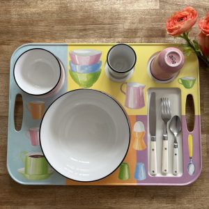 Plateau Petit-Déjeuner Vintage