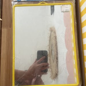Miroir Vintage Jaune