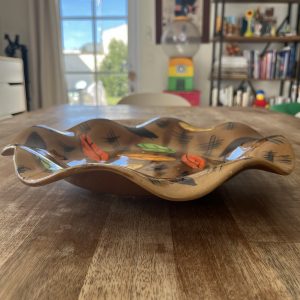 Grand Plat Centre de Table Vintage