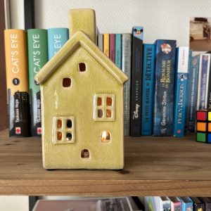 Maison en Céramique Photophore Bougie
