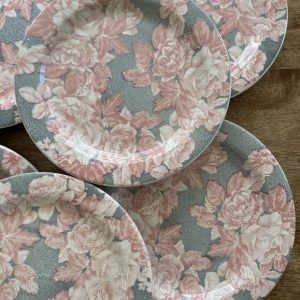 Service Assiettes Plates Vintage