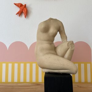 Statue Vénus de Vienne ou Aphrodite Accroupie