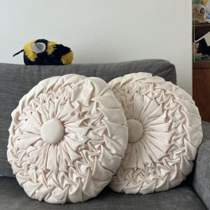 Coussin Rond Velours