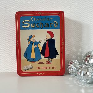 Boîte En Fer Chocolat Suchard