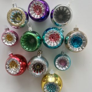 Boules de Noël Vintage Creuses