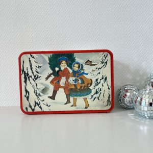 Boite en fer Vintage Massilly