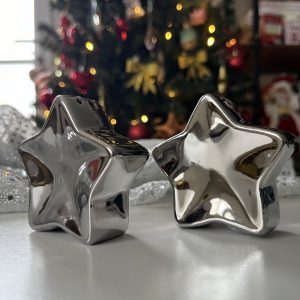 Poivre et Sel Etoile En Céramique