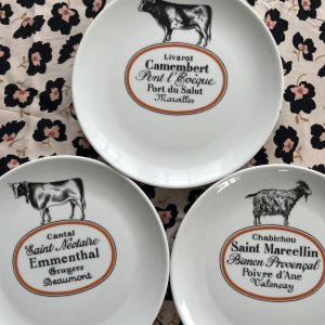 Service 5 Assiettes A Fromage Bistrot Jacques Lobjoy