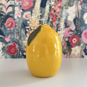 Vase en Céramique Citron