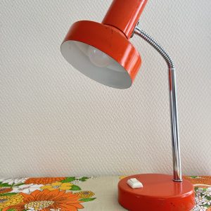 Lampe De Bureau Cocotte Vintage Orange
