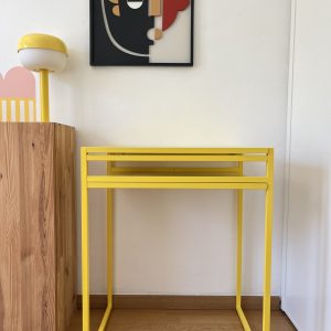 Table Jaune Citron IKEA vintage