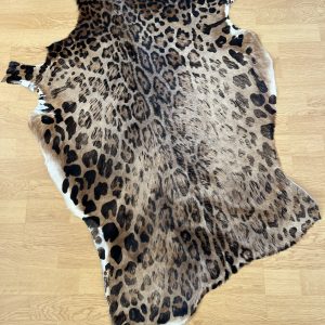 Peau Véritable Tannée Motif Léopard