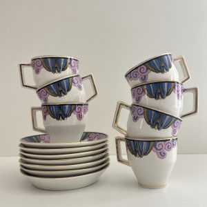 Service à Café Vintage Porcelaine de Limoge