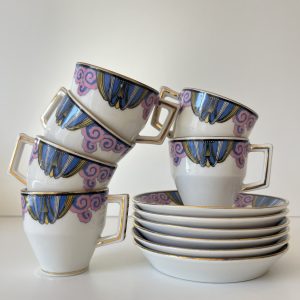 Service à Café Vintage Porcelaine de Limoge