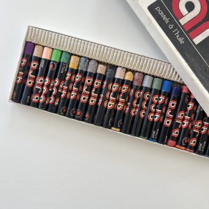 Coffret Pastel à l’huile Vintage