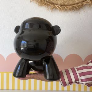 Statue Gorille Noir The Crazy Art Factory "Crazy Gorilla"