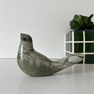 Oiseau en Marbre Vintage
