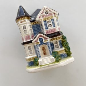 Maison victorienne Otagiri en céramique peinte à la main – Vintage Japon